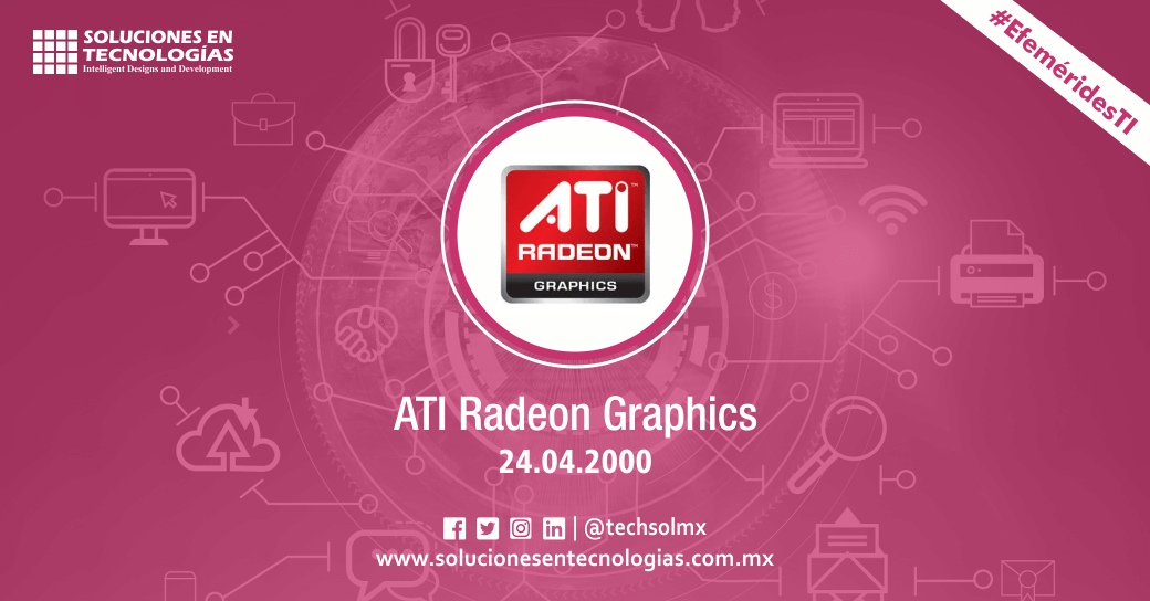 techsolmx's tweet photo. Un día como hoy (24/04/2000): ATI Technologies presentaba su línea de productos Radeon, que contaban con el estándar DirectX 7, utilizaban el chip R100 y la tecnología HyperZ. https://t.co/X03rqGL4wu
#SomosSoluciones #EfeméridesTI #ATITechnologies #Radeon #DirectX7 #HyperZ #TIC https://t.co/lu7L9wX8M6