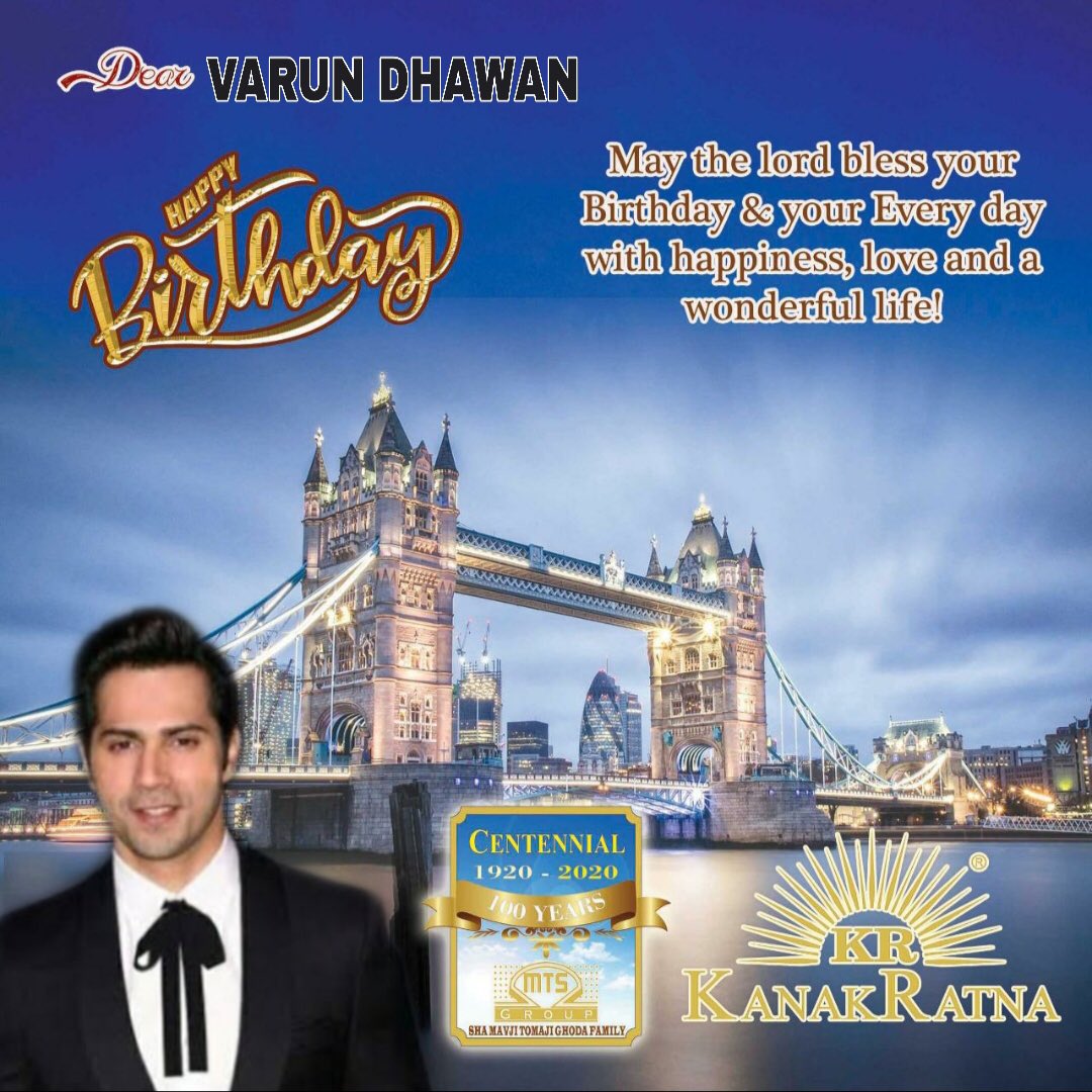  Happy Birthday , Many Happy Returns of The Day... Varun Dhawan 