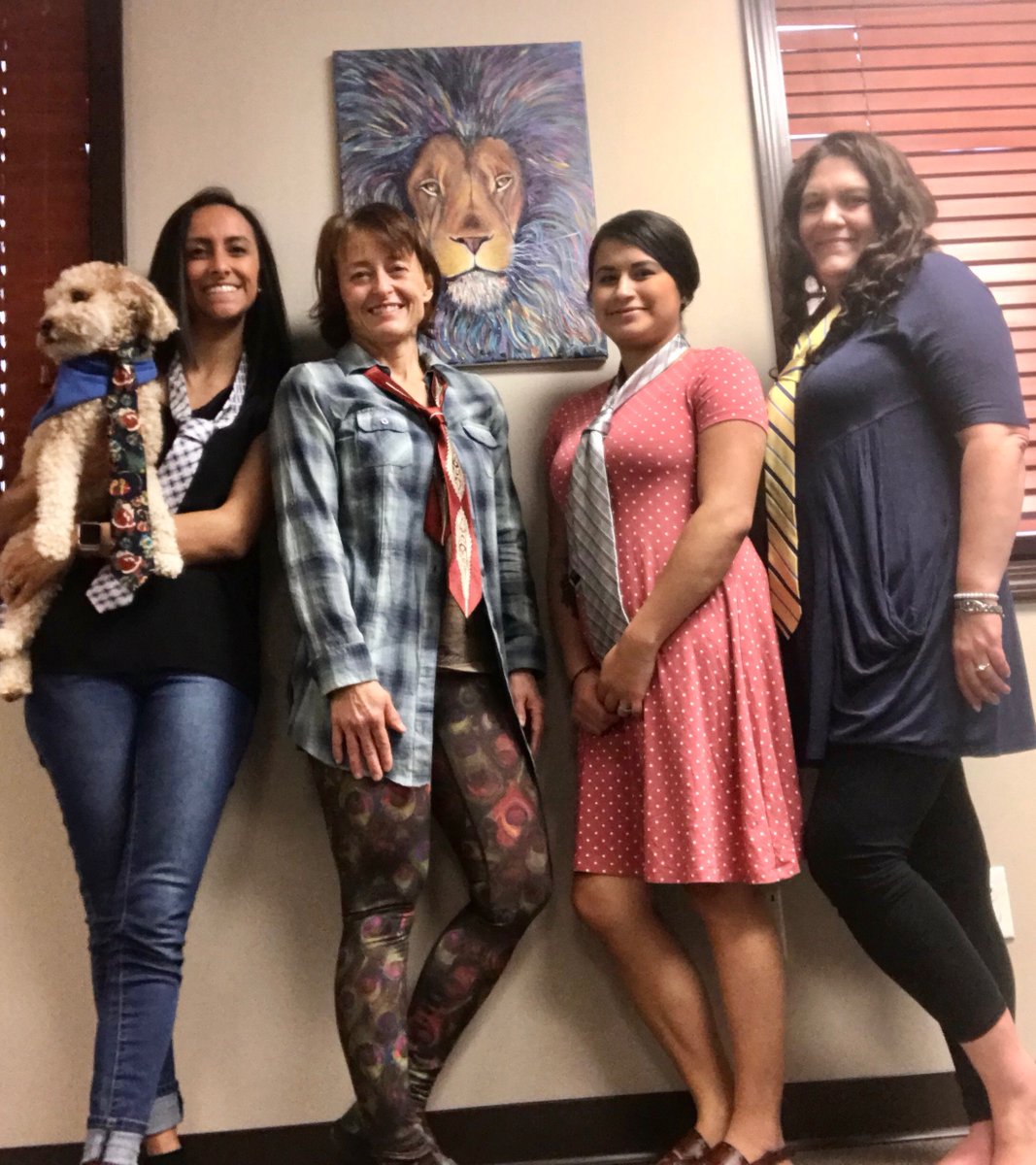 WKCAC's tweet photo. We hope you celebrated National Tie One to End Child Abuse!  #TieOne #ChildAbusePreventionMonth https://t.co/xy2mUaoM2J