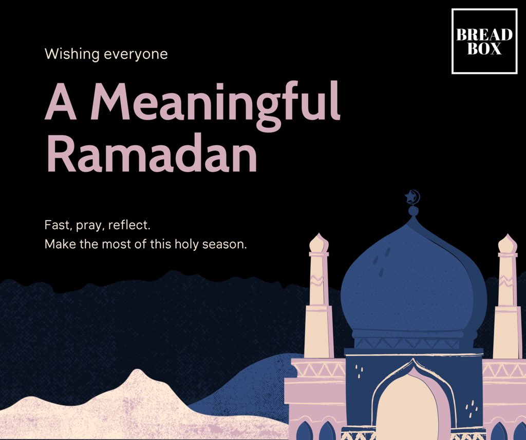 BreadboxNigeria's tweet photo. Wishing you Ramadan Kareem

#Ramdanmubarak #Ramadan2020 https://t.co/GcNOAdc8MX