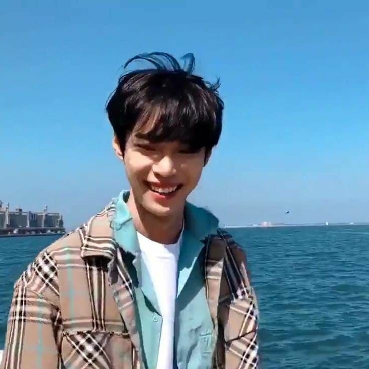 kim doyoung is the type of boyfriend that loves you with all his heart, he can be goofy, he can be serious, he could be anything you need. he will sing you a lullaby before you go to sleep and will give you a goodnight kiss. doyoung loves you so much, and you love him so much too