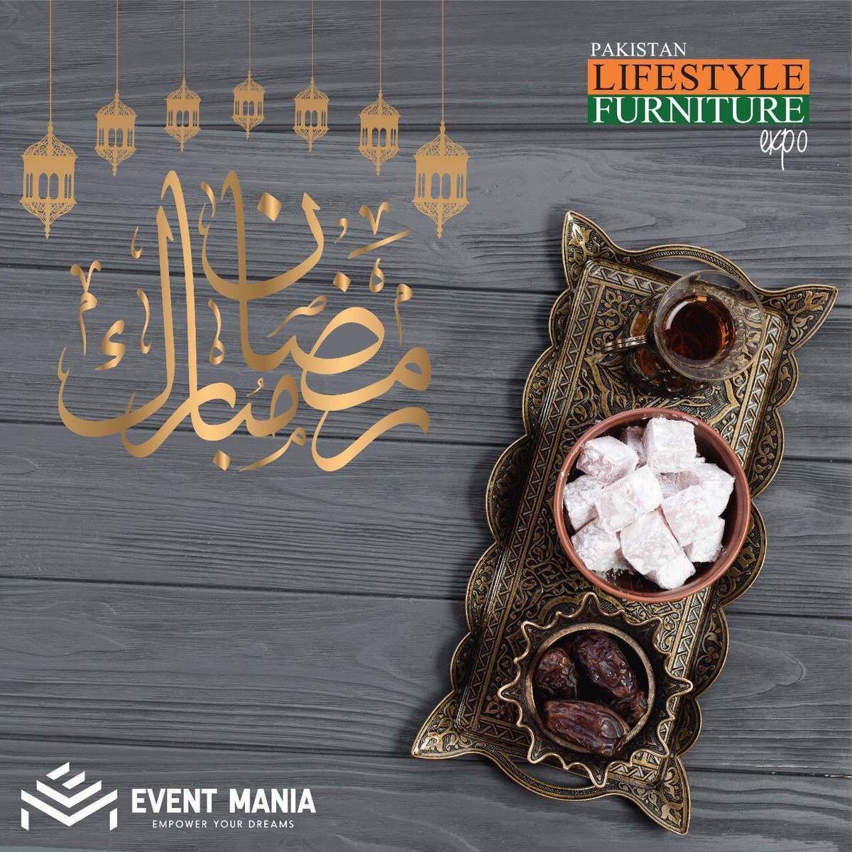 plfeofficial's tweet photo. Ramadan Mubarak!!
May this Ramadan bring the blessings for the entire humanity that we can walk on the way of peace and harmony.
Be kind, donate to the needy and feed the hungry, Pray for the world.
Stay safe Stay Home.
#EventMania #PLFE #RamadanMubarak #Ramadan2020 https://t.co/GnOLcuRpLK