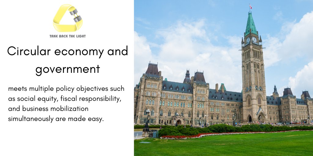 On the final day of #EarthWeek2020 we look at how governments at all levels can make their purchasing practises more circular. 
Keeping existing resources in circulation drives efficiencies and can meet multiple policy objectives at once.

#FridayMotivation