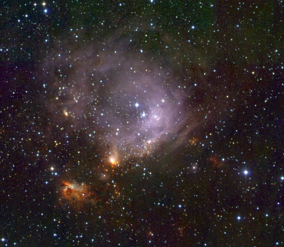 The Hawai'i team helped test the new 256x256 pixel NICMOS3 IR arrays for the instrument & put them on their telescopes. With my ex-Edinburgh fellow PhD student John Rayner in Hawai'i, we used the instruments for science, imaging star-forming regions like this, NGC7538.11/