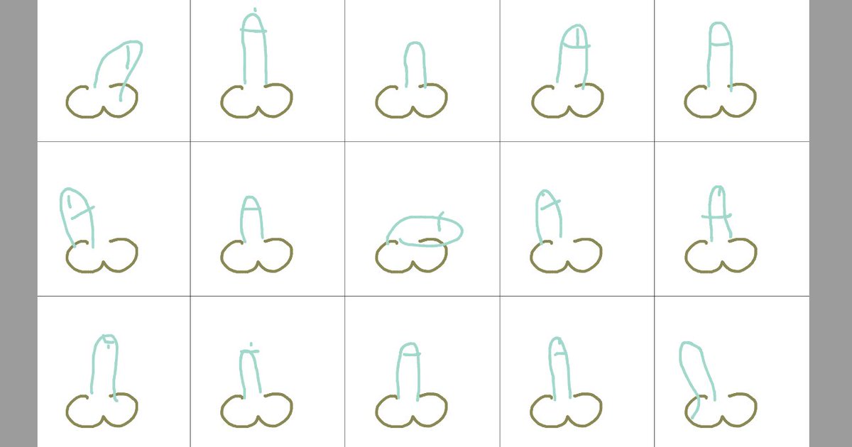 polyrhythmic's tweet photo. Better news today though: someone forked sketch-rnn to make dick-rnn: a recurrent neural network trained to draw dicks https://t.co/4YGLsUG1sh https://t.co/5CfZta0SPD