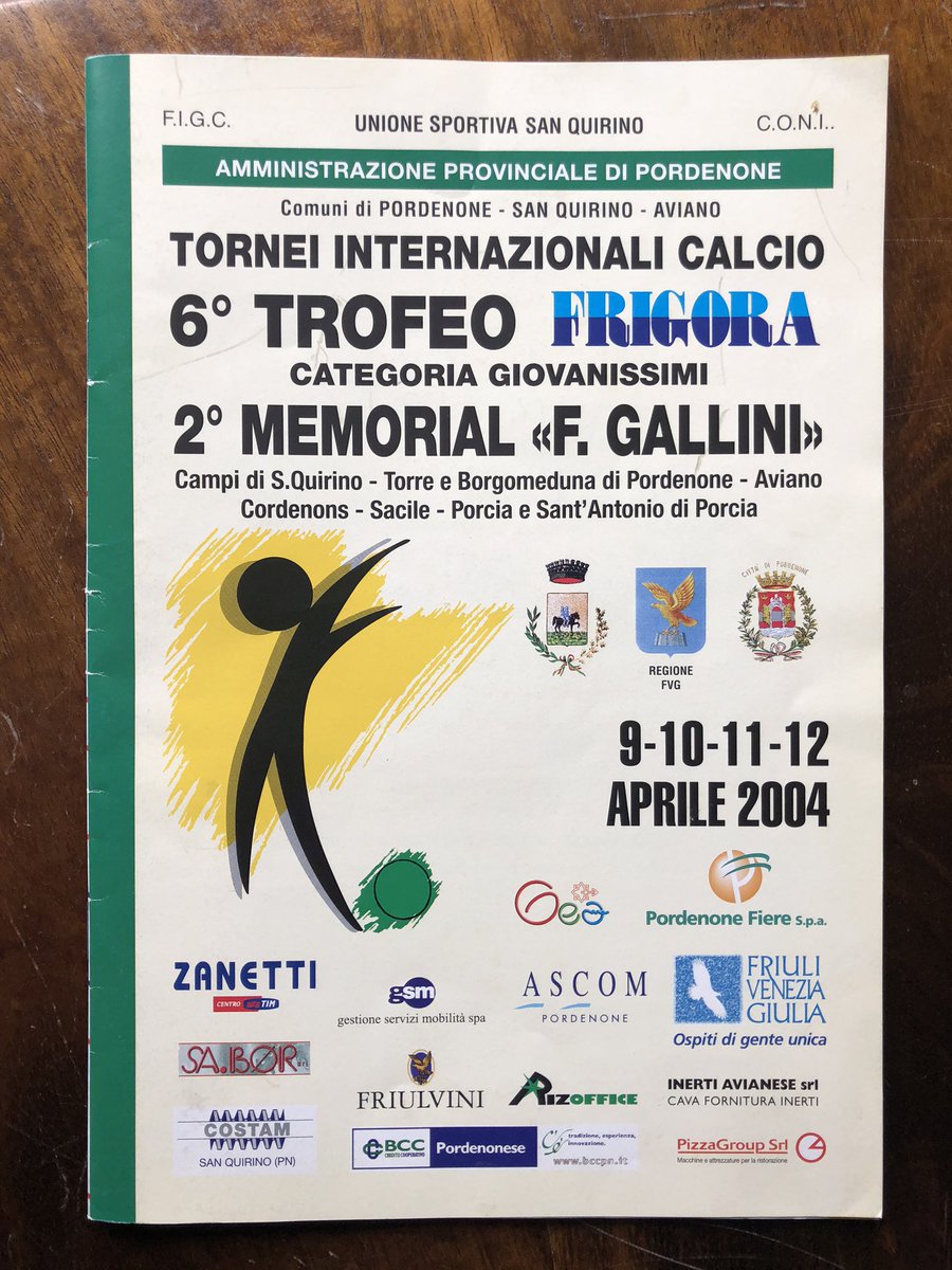 janedwilliams's tweet photo. Hey @ClintIrwin I wanted to share these with you. I was the administrator w/ your OPD team at this ‘04 tourney in Italy. A few years later, I recognized your name when you committed to play at Elon (I played there, too!). It’s been fun watching your career since then https://t.co/QkWaWgMBtx