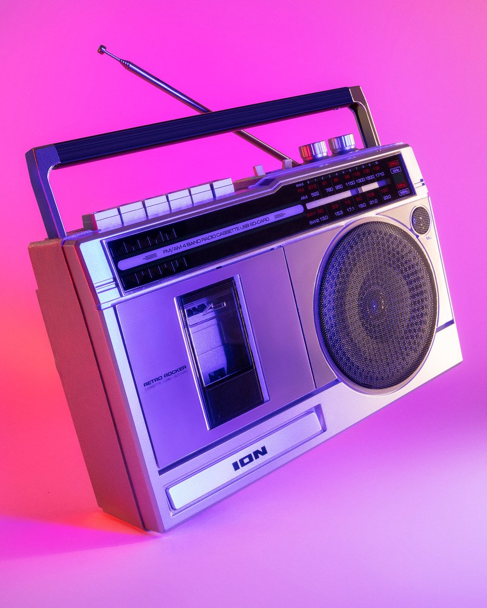 IONaudio's tweet photo. Nostalgic sound and modern convenience 🎶 #retrorocker #boombox #music
Learn More: https://t.co/RctvLv3MvO https://t.co/ZgjzQrAaoX