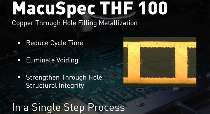 New Single Step Copper Through-Hole Filling Process to Improve IC Substrate Designs
Read More: ow.ly/QQVA50zmedT

@MacDermidAlpha #throughholefilling #metallization #copperthroughhole #copper #substrates #ICsubstrates #PCBlayers #electroplating #copperelectroplating