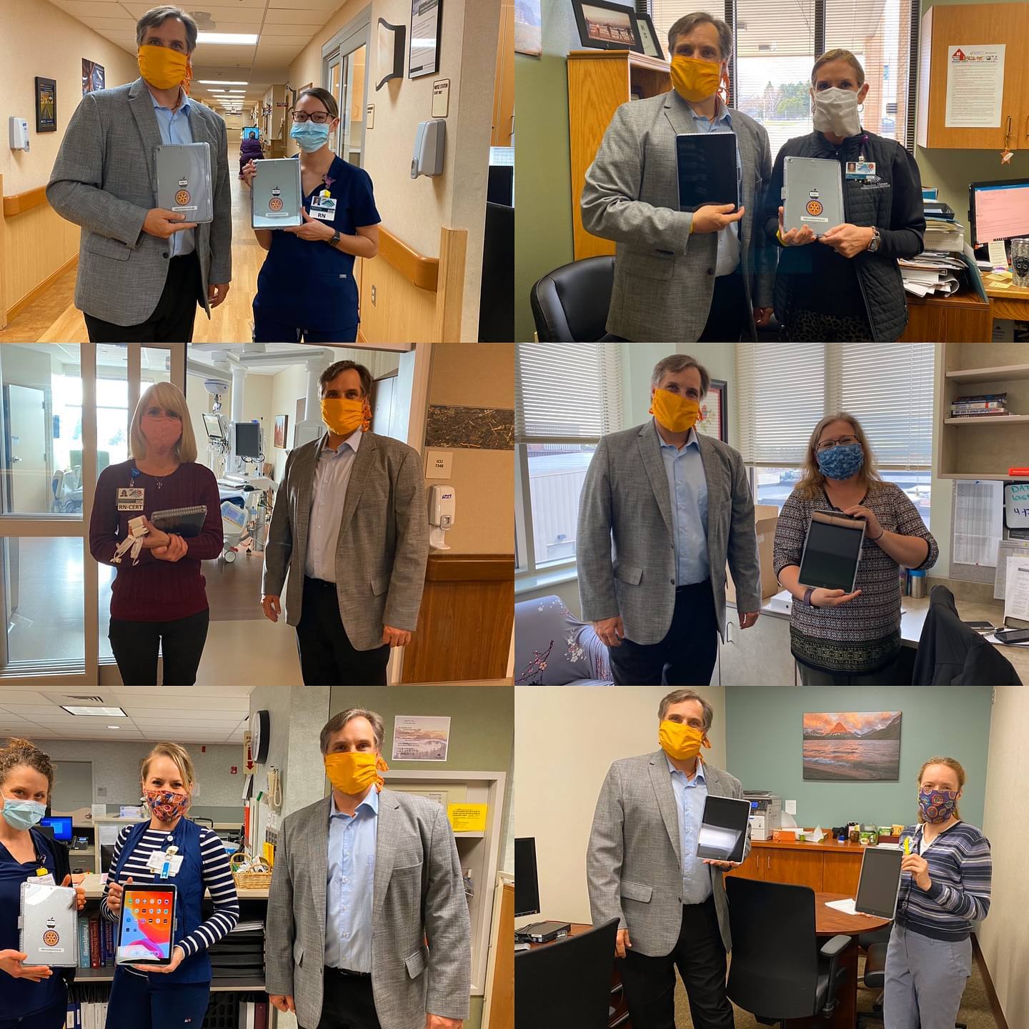 LoganHealth on Twitter "Tagen Vine, KRH Foundation president, handed