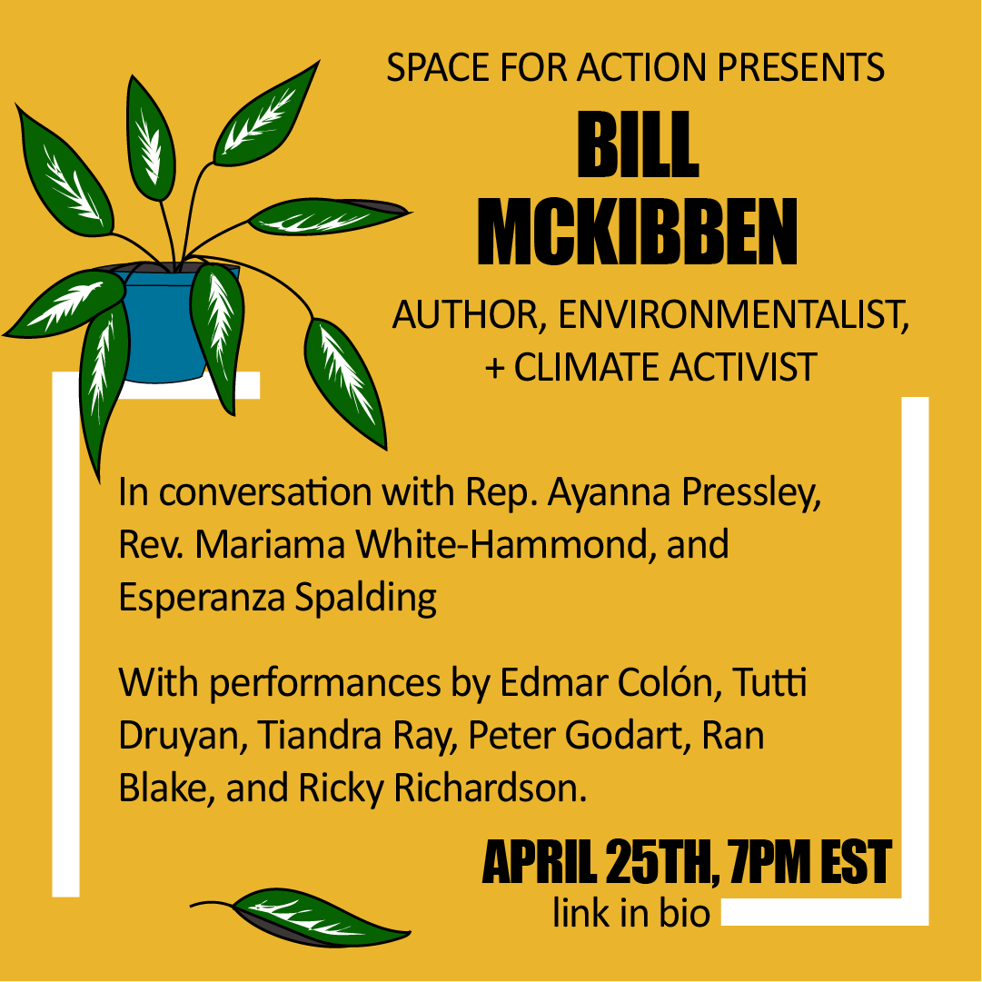 space4action's tweet photo. Speaker Spotlight for “Space For Action: Rebuilding a Sustainable World” - author and environmentalist @billmckibben! Sat, 4/25 at 7pm EST. Register Here: https://t.co/EfGOWgUcFI
 
#EarthDay2020 #environmentalism #spaceforaction #climateactivism #ClimateJustice @350 @350Mass https://t.co/ud7KBUOuQy