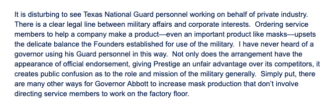 This deal got my attention, and I asked around to see if it was normal.Dwight Sterling—a  @USCGouldLaw lecturer, and active duty JAG officer from 2007 to 2014, where he served as the  @CalGuard ’s senior prosecutor—told me that this is decidedly not.  https://centerforlaw.org/dwight-bio 