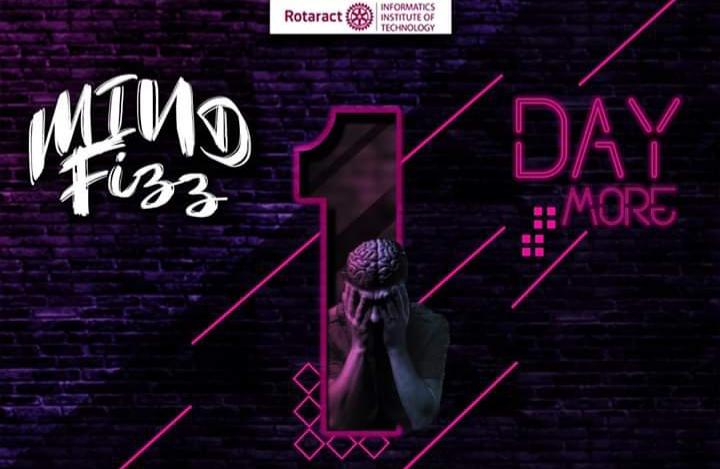 IITRotaract's tweet photo. The era of virtual trivia redefined like never before, await the revolution in just 20 hours.
Get your ready to be pushed to the limits!
Mind Fizz 2020 is coming!
#Rotaract #Rotaract3220 #WeAreRotaract #50YearsOfCelebration #EducationForAll #UnityInDiversity #RACIIT #MindFizz https://t.co/hUEzwn1EUP