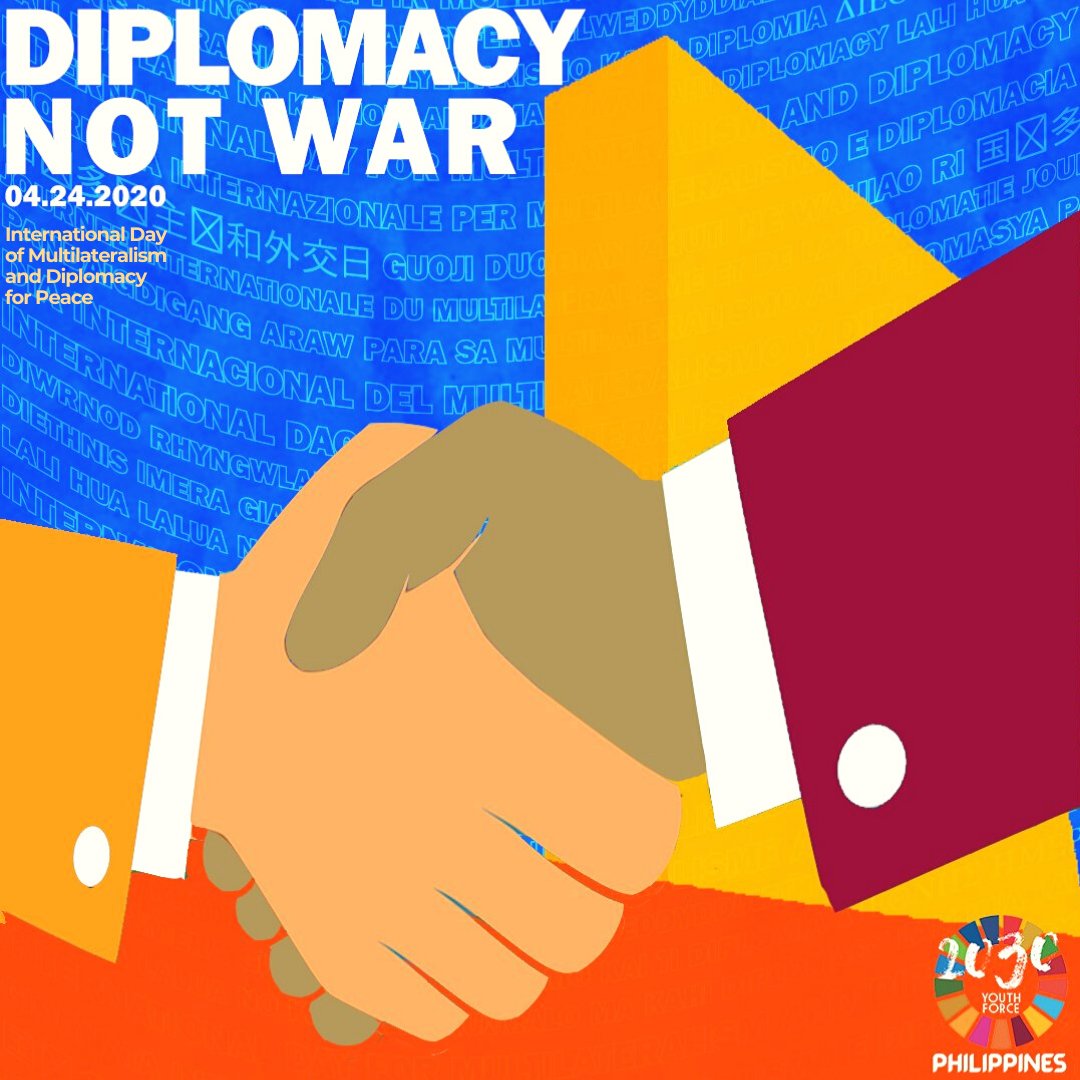 Gone are the days of separated nations. The world is transforming into a borderless society in which territorial divides mean little, and #peace outweighs all else.

#InternationalDayofMultilateralism #DiplomacyDay
#LeaveNoOneBehind #SDG16 #GlobalGoals