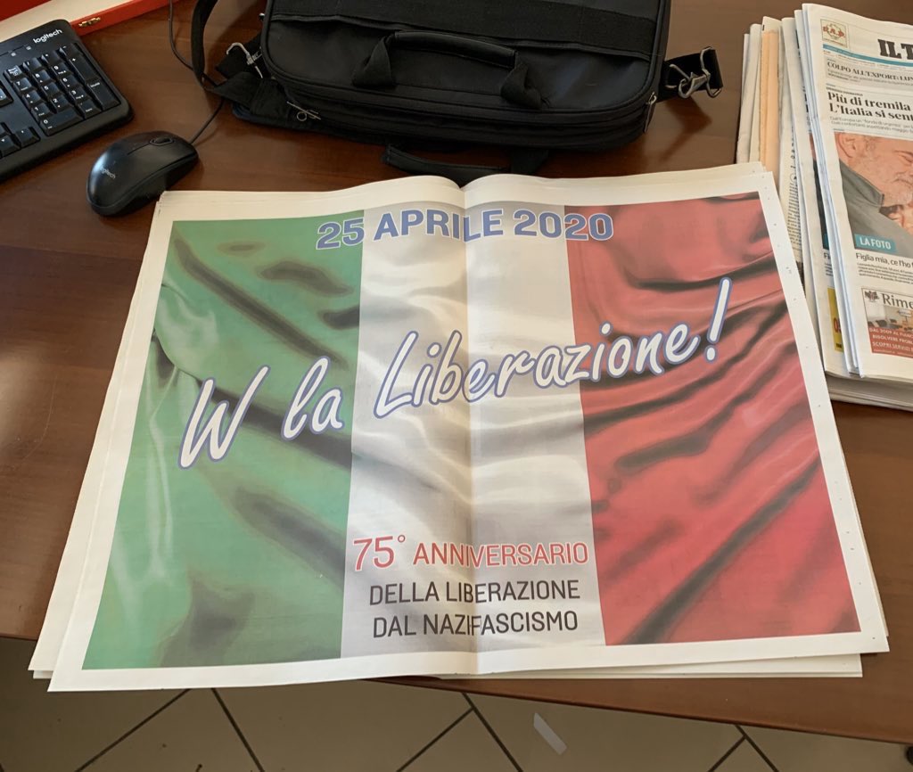 fbrancoli's tweet photo. Un giornale è un essere vivente. Un giornale è una bandiera. Questo è @iltirreno di oggi.
#impegnoecoraggio #iltirreno #noitirreno https://t.co/xgN6FrrCmZ