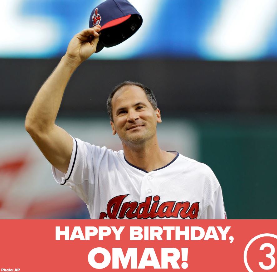 Join us in wishing Omar Vizquel a very happy birthday as he turns 53 today!   