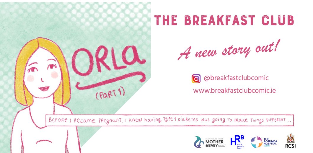 RCSIRotundaRes's tweet photo. 'After she got married, Orla got pregnant pretty quickly, but her pregnancy journey was tough. This story speaks for itself, and is an emotional journey for Orla and her family'.
👉https://t.co/phTq4ElFbK
#DiabetesAwareness #BreakfastClubComic #pregnancy https://t.co/EXfmvlXIV4