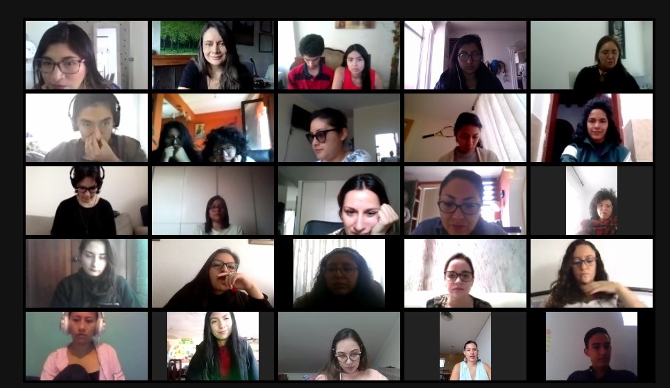 amavillavi's tweet photo. #Ninari presente en la #Hackaton de @IMPAQTOec 🦾🦾 Buscando soluciones a los retos que enfrentan las mujeres y niñas durante el COVID-19 #LuchamosJuntas #HackeaLaCrisis #GenerandoIgualdad #NoMasViolencia https://t.co/20LqYUSoXm
