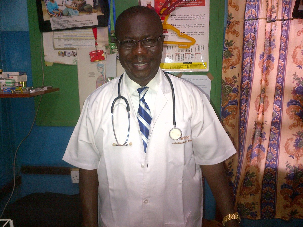 Second is my father: Dr. Ben Egbo