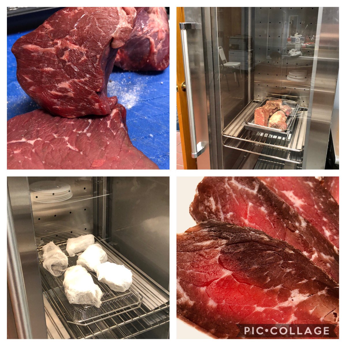 HighSabatino's tweet photo. We finished our bresaola! Looks beautiful thanks to the TenderChef! #cured #tenderchef Please call @HighSabatino for more information about @CarterHoffmann and the TenderChef! https://t.co/c4DQO6gP7q