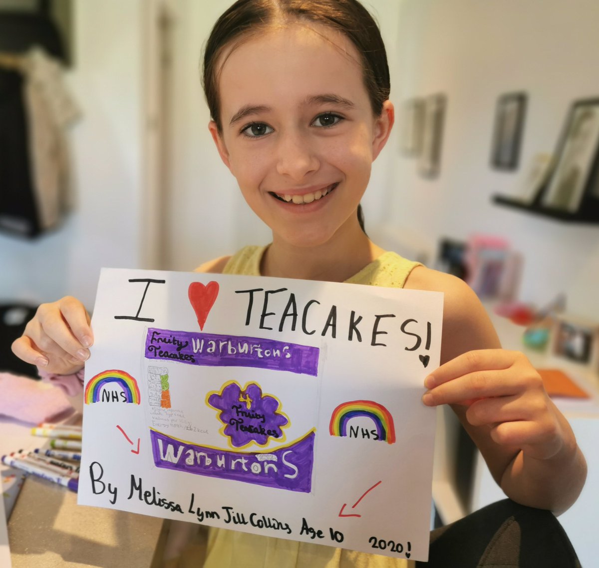 mdcc121's tweet photo. Hi @Warburtons and @ThisisDavina crumpets are good but my Daughter Melissa's absolutely LOVES Warburton's Teacakes 😍😍 We go through about 7 packs a week 😍😍 https://t.co/LwE6tpxO9j