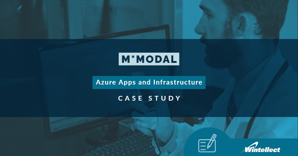 Helneo's tweet image. Find out how Wintellect helped M*Modal, now part of 3M, reduce networking TCO while increasing their agility as a business by moving key apps and infrastructure to the Azure cloud.
okt.to/tpzUdT
#AzureCaseStudy #AzureInfrastructure #AzureMigration