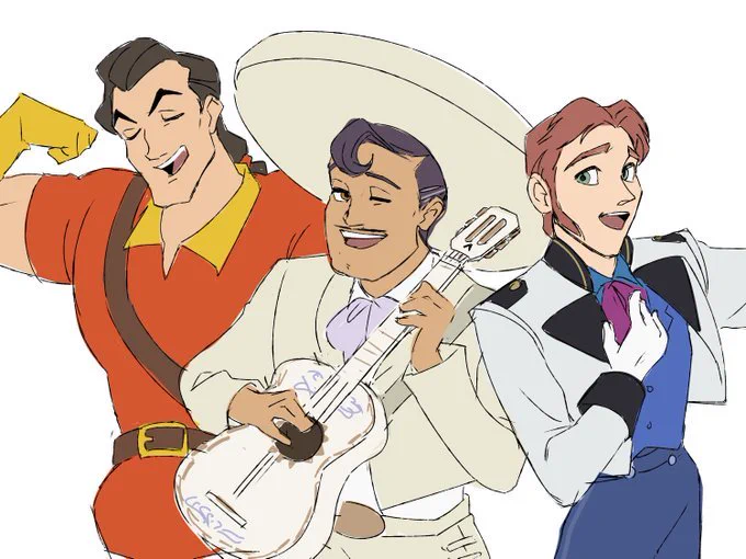 私のヴィランズの推しです
Disney fuck boysって呼んでます 
