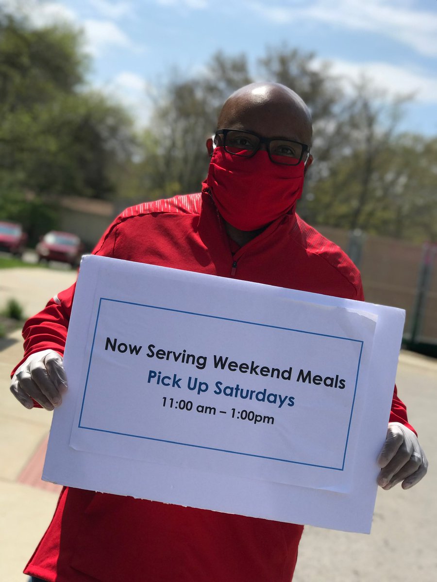 ICYMI: Families may now pick up free weekend meals for children on Saturdays 11:00-1:00 at Hillcrest and Schwegler Elementary Schools and Billy Mills and Liberty Memorial Central Middle Schools. #AllStudentsOneTeam