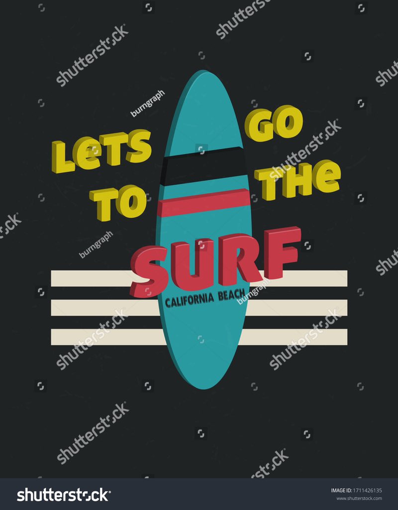 Burngraph's tweet image. shutterstock.com/tr/image-vecto…

#surf #board #surfing #waves #lets #go #artwork #vector #sea #holiday #vacation #palm #spring #grunge #text #lettering #trex #tshirt #print #textile #typography #summer #poster #badge #kids #california