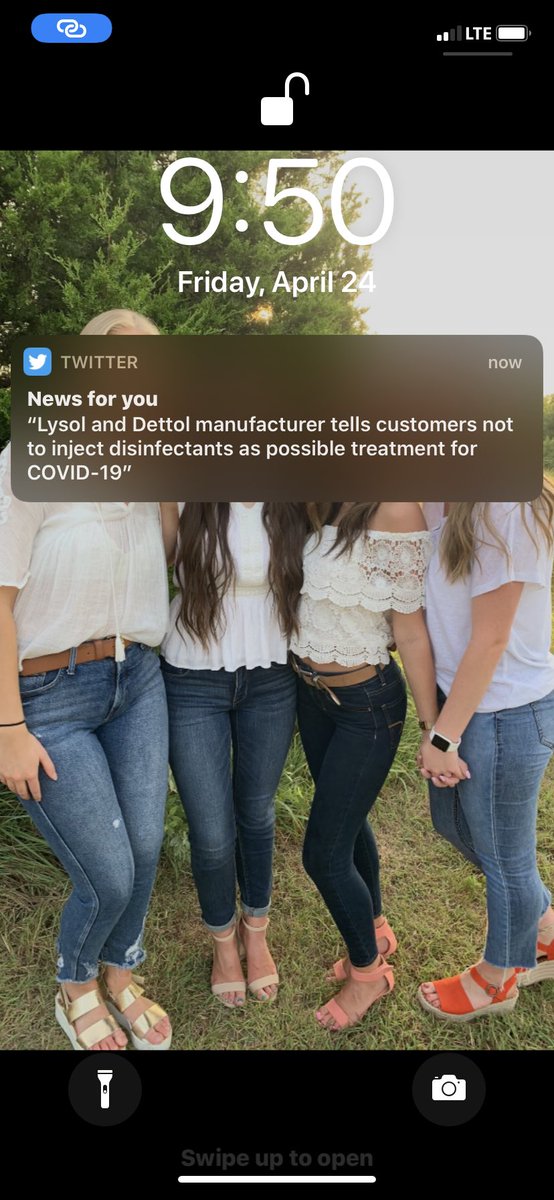 I’m so glad they told me. I was just about to start myself an IV drip of Lysol.