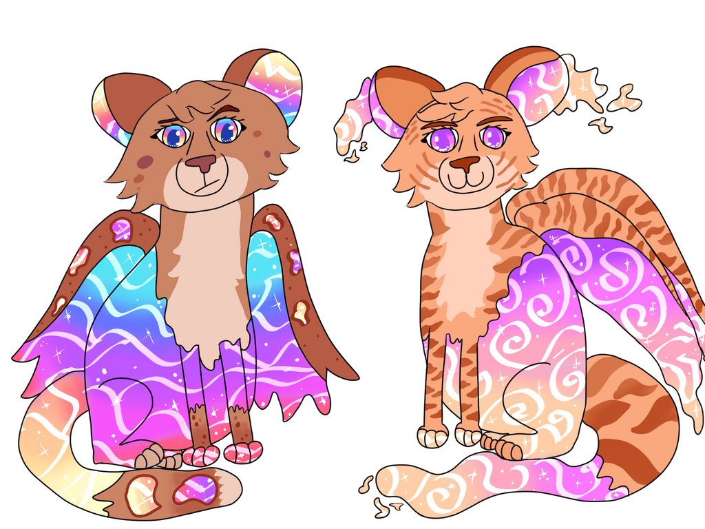 JurisCat's tweet photo. Raffle time! Giving away a feral fullbody (examples below!) to get some exposure on this new platform!
☀️Follow me
☀️Retweet this tweet
☀️I’ll pick a winner on May 5th (after I have survived finals!) https://t.co/JnqiI32uwj