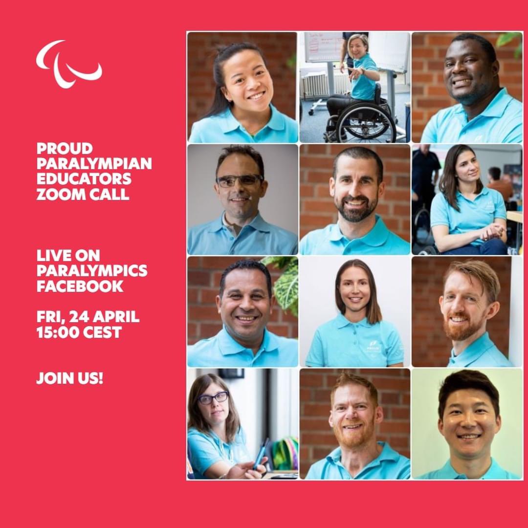 Rach Choong (@rach_choong) on Twitter photo Great seeing some of my fellow #ProudParalympian Educators and catching up on all things lockdown! 🔒 Hope to see you on the next one!
ICYMI live, head over to <a href="/Paralympics/">Paralympic Games</a>’ Facebook to watch our Zoom call from just before! 💻
#wfh #zoomlife #lockdown <a href="/ProudPara/">Proud Paralympian</a> Great seeing some of my fellow #ProudParalympian Educators and catching up on all things lockdown! 🔒 Hope to see you on the next one!
ICYMI live, head over to <a href="/Paralympics/">Paralympic Games</a>’ Facebook to watch our Zoom call from just before! 💻
#wfh #zoomlife #lockdown <a href="/ProudPara/">Proud Paralympian</a>