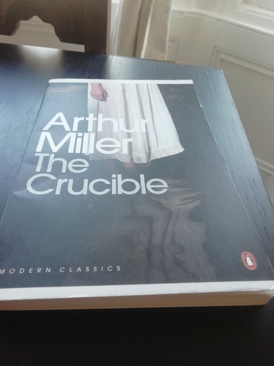 The Crucible by Arthur Miller was book 35. I'm not a fan of reading plays, but overall I enjoyed it. The themes are important and the context of its writing is interesting. The writing quality is excellent though, and stands up very well. In short, it made me want to see it live.