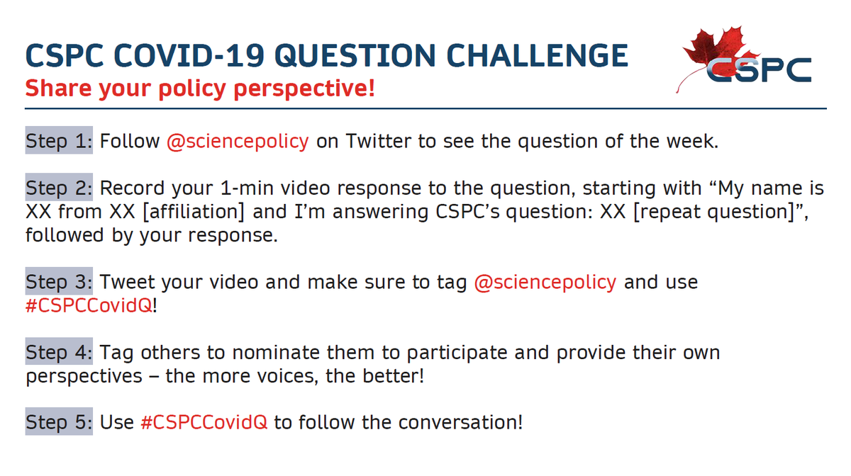 Canadian Science Policy Centre (CSPC) tweet media
