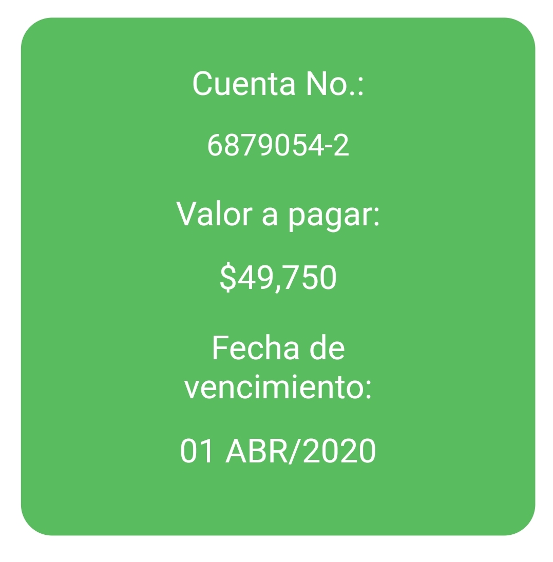 jfmuriel's tweet photo. @AlcaldiaToca @AndresPorrasVa1 Me parece muy buena la iniciativa, pero los de estrato 4 @CodensaEnergia nos esta incrementando los valores en los recibos, no se que pretenden, que nos quedemos en la casa con todo apagado para no pagar mas caro? Obvio va a aumentar el consumo pero aumentar el valor del KW? https://t.co/FhmgmIxJG5