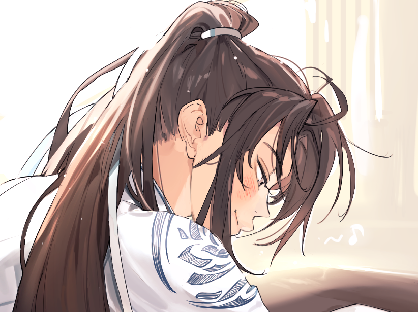 「#MDZS  #魔道祖師 
気の引き方がかわいい 」|ruriのイラスト