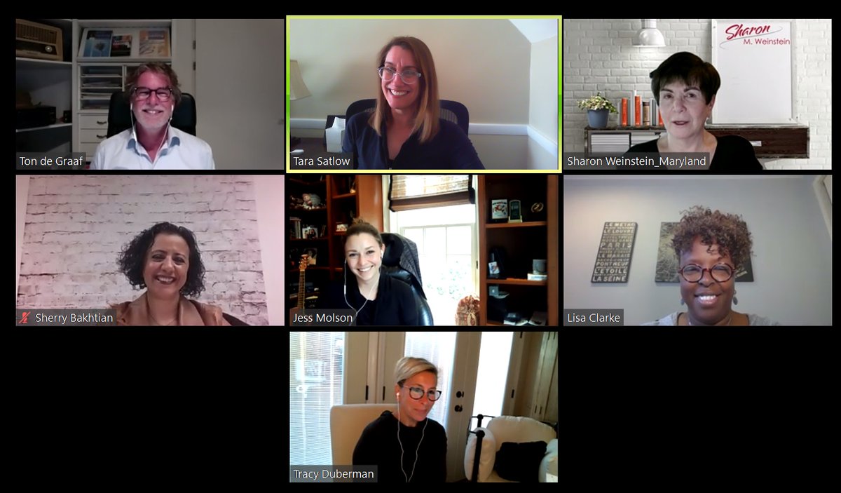 TLDGroupInc's tweet photo. Enjoyed our weekly ‘Community Creates Calm’ conversation with @TLDGroupInc coaches as a way to share resources, and compare insights on current leadership themes.  A special thanks to Ton de Graf @dutchcoach, @SherryBakhtian, and Sharon Weinstein @SMWGroupLLC.  #helpinghelpers https://t.co/J8B465Wtc3
