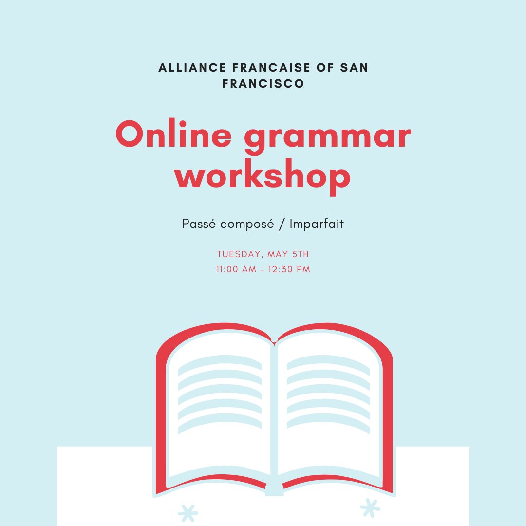 Good news: there is a new grammar workshop! 
Be ready, we are waiting for you!