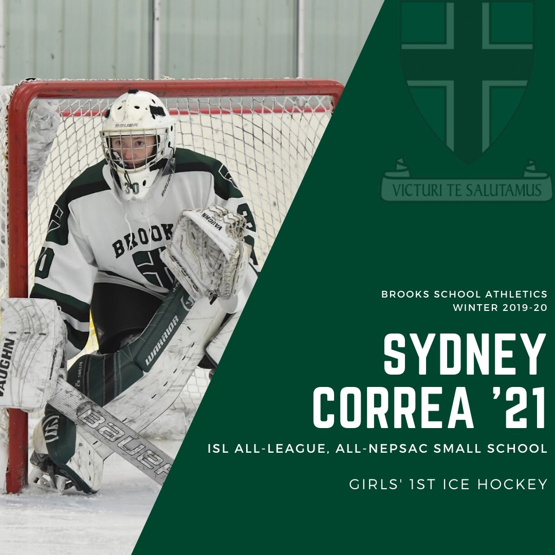 AthleticsBrooks's tweet photo. Next up for our #WinterAward is @BrooksGVHockey! We have four players who earned ISL and NEPSAC honors, as well as two new members of the 100-point club in seniors Carly Stefanini '20 and Quin Healy '20! #GoBrooks https://t.co/8UFcbGopda