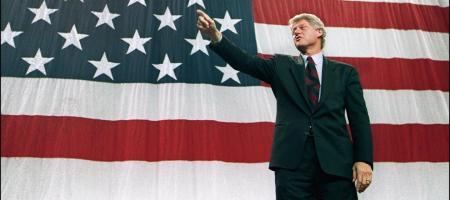 Bill Clinton was an incredible salesman for American exceptionalism. His persona as a self-made man and continual reliance on quoting Ronald Reagan actually wrested control of Reagan to the Democrats for a short period of time.14/