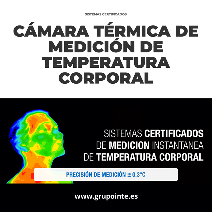 GrupoInte's tweet photo. Hace unas semanas compartíamos la información en la web sobre las nuevas cámaras de medición de temperatura que ya estamos instalando en muchos sitios. 

¿Qué tipos hay? ¿Qué requisitos tienen? ¿Cómo funcionan? ¿Para qué sirven? Toda la información que n… https://t.co/J9oJMD9voI https://t.co/t2zVKqz68q