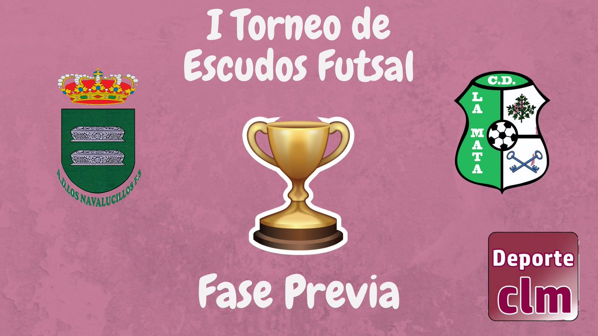 DeporteCLM's tweet photo. 🧐¿Cuál es el escudo que más te gusta? 

@ADLNFS2019  - @cdlamatafs 

✅VOTA en la ENCUESTA del TUIT ⬇️⬇️⬇️
#ITorneoEscudosFutsalDeporteCLM https://t.co/fTqhGmIk9C