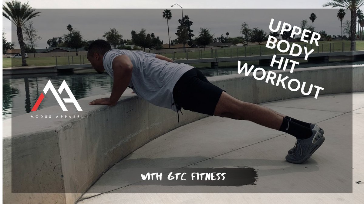 Modus_Apparel's tweet photo. UPPER BODY HIT WORKOUT 🥊by GTC FITNESS for @Modus_Apparel | Watch on our YouTube 🎥 
.
https://t.co/1eheMlPZqi https://t.co/RYePJf8uiI