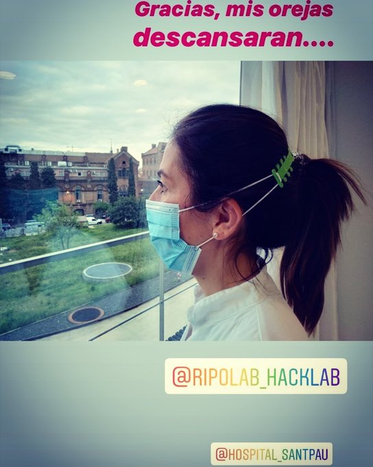 AFonsValles's tweet photo. @RipoLab  ja ha fabricat més de 1.100 salvaorelles i prop de 750 viseres amb impressores 3D #ripomakers  #Covid_19 

📸 @RipoLab 
🔗 https://t.co/1XScbNP7zN https://t.co/HUZF4zQLEV