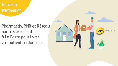#COVID19 #TousEngagés 
La livraison à domicile de #médicaments est désormais possible par les 3000 pharmacies de <a href="/Pharmactiv/">Pharmactiv</a>, <a href="/PharmacieMa/">Ma Pharmacie Référence</a> et Réseau Santé grâce à un partenariat signé le 20 avril avec <a href="/GroupeLaPoste/">La Poste Groupe</a>  
#DeuxiemeLigne #santé #pharmacie #innovation #serviceclient