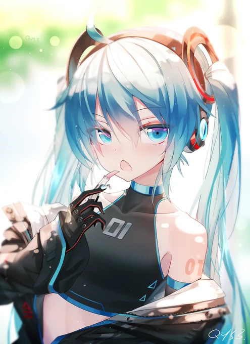MIKU 绿箭 #女の子 #VOCALOID #初音ミク #miku https://t.co/sGYNfTpnZ3 