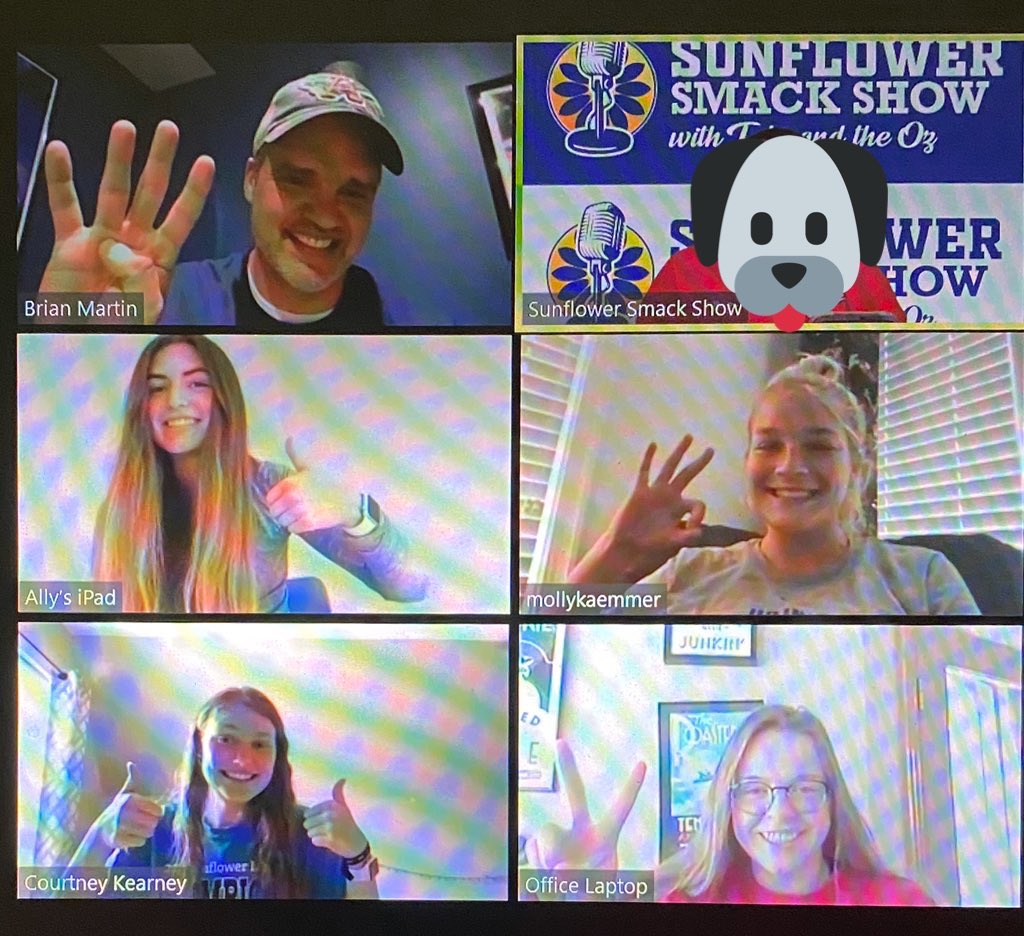Sunflower Smack Show (@sunflowersmack) on Twitter photo Here’s our next Senior Sendoff Show...honoring SFL Seniors ‘20...OLATHE EAST ! ⬇️⬇️⬇️
4xSFLChamps
<a href="/BmartinOEKUKC/">Brian Martin</a> & <a href="/ladyhawksball/">OE Lady Hawks</a>
Seniors:
<a href="/mollykaemmer3/">Molly Kaemmer</a>
<a href="/sprez99/">savanna</a>
<a href="/Court_Kearney/">Courtney Kearney</a>
<a href="/Ally91617019/">Ally Biddison</a>
Thanks Coach & Ladies! ~TOTO & OZ #SFLProud @ADStoppelOE
soundcloud.com/user-905418497… Here’s our next Senior Sendoff Show...honoring SFL Seniors ‘20...OLATHE EAST ! ⬇️⬇️⬇️
4xSFLChamps
<a href="/BmartinOEKUKC/">Brian Martin</a> & <a href="/ladyhawksball/">OE Lady Hawks</a>
Seniors:
<a href="/mollykaemmer3/">Molly Kaemmer</a>
<a href="/sprez99/">savanna</a>
<a href="/Court_Kearney/">Courtney Kearney</a>
<a href="/Ally91617019/">Ally Biddison</a>
Thanks Coach & Ladies! ~TOTO & OZ #SFLProud @ADStoppelOE
soundcloud.com/user-905418497…