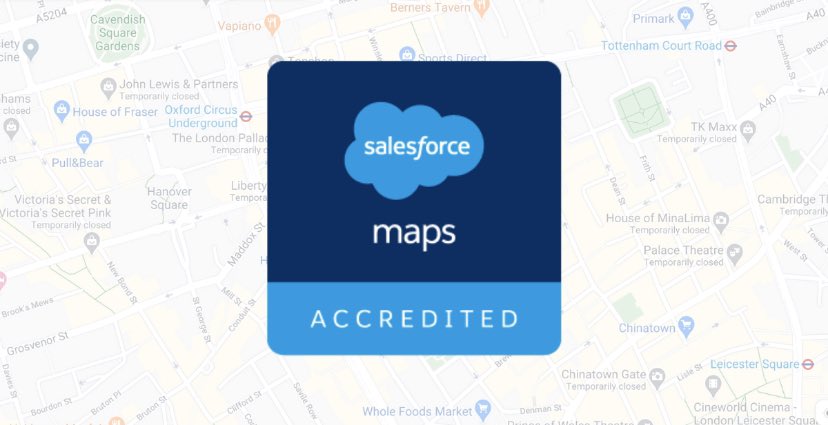 strathearn_tom's tweet image. So I passed this #salesforcemaps accreditation maybe those 12 years of cartography might have helped 🙄#Salesforceuk #pracedo #powerup