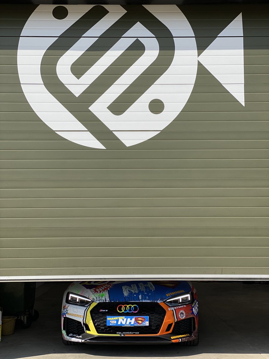 Coming out of isolation....the Barr car with a new wrap.....#thankyouNHS <a href="/BarrPersonnel/">Barr Personnel Limited</a> <a href="/AveryDennison/">Avery Dennison</a>