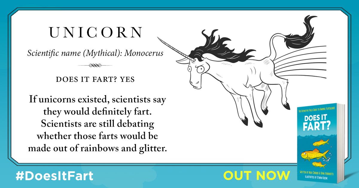 6) And finally, and most importantly, you all should know that whether unicorns rainbows and glitter is still being debated.