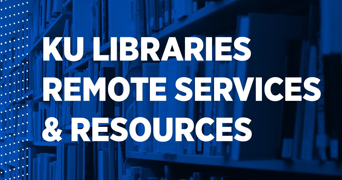 KU Libraries tweet media